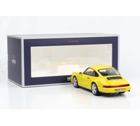 1:18 Porsche 911 964 Carrera 2 Coupe Giallo 1990 Norev 187328 Full Opening