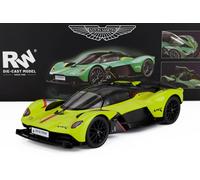 Aston Martin Auto 1:18 Valkyrie – Licenza ufficiale, cofano e portiere apribili, Gialla