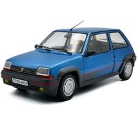 SOLIDO 1810004 MINIATURE RENAULT 5 GT TURBO MK1 BLU ALPINE 1985 1/18