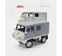 1:18 SCHUCO Steyr Haflinger Large Roof 4X4 1975 Grey 450061600