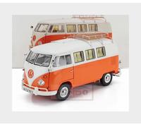 1:18 SCHUCO Volkswagen T1 Camping Bus 1959 Orange White 450060600
