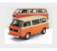 1:18 SCHUCO Volkswagen T3A Minibus 1978 Orange White 450060700
