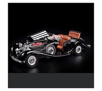 1 18 Simulazione Pressofuso In Lega Retro Modello Auto D'epoca Convertibile Collezione Di Decorazioni Per Auto Sportive(Rosso)