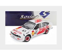 Solido Alfa Romeo GTV6#43 24h Spa 1985 | Diecast - Modellino di auto da corsa con equipaggio del conducente, auto da turismo, scatola con finestra con base in