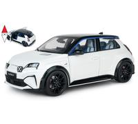 Solido Alpine A290 GTS 2024 - Modellino di auto Die-Cast, con base in plastica, modello da collezione, colore: bianco, 1:18