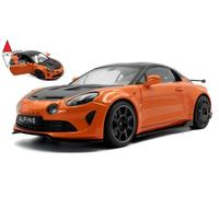 Alpine A110 RADICALE 2024 Arancione Modellino 1:18 Solido