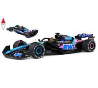 Alpine F1 Team A524 #31 Miami GP 2024 Nero Blu Ocon Modellino 1:18 Solido