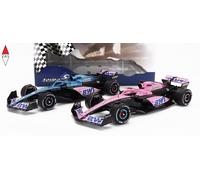 1/18 Solido Alpine Set 2X F1 A523 Team BWT Alpine Press Launch Livery N 10 2023