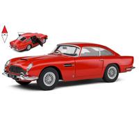Aston Martin Db5 Coupe 1964 Red 1:18 Model 1807103 SOLIDO