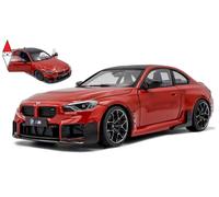 BMW M2(G87)Performance 2024 Toronto Rosso Modellino Auto 1:18 Solido