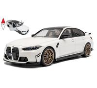 BMW M3 (G80) Performance 2024 Alpine Bianco Modellino 1:18 Solido
