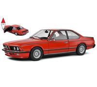 Solido Modellino Auto BMW 635 CSI (E24) Coupé 1984 1:18 Rosso Henna