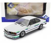 BMW Alpina B7 Turbo E24 1984 Modellino Auto Bianca 1:18 Solido
