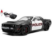 Solido Modellino auto Dodge Challenger R/T Scat Pack Widebody 2023 Highway Police 1:18