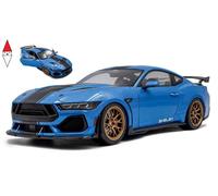 Solido Modello in scala 1:18 Ford Shelby Mustang Super Snake 2025 Grabber Blu S1813802