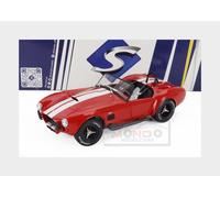 SOLIDO 1804911 FORD USA - SHELBY COBRA 427 S/C SPIDER 1965 - RED WHITE - 1/18