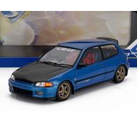 SOLIDO 1810406 MINIATURA HONDA CIVIC (EG6) SOLIDO WORKS BLU COBALTO PERLA 1991 1