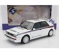 MODELLINO AUTO STATICO SOLIDO LANCIA DELTA HF INTEGRALE EVO 1 MARTINI 1992 1/18