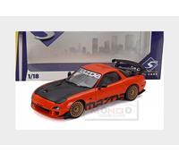 Mazda RX-7 FD3RS Works Coupe 1999 Orange Arancione Solido 1:18 Nuovo Die-cast