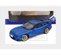 Mazda RX-7 FD3S 1999 Blu Metallizzato Auto Modello 1:18 Solido Solido