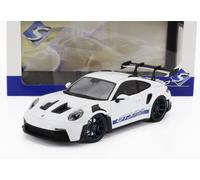 PORSCHE 911 - 992 GT3RS blanc & bleu 1/18 2024