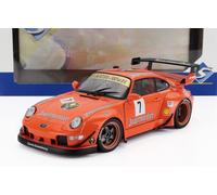 Solido 421186493 - 1:18 RWB BODYKIT JÄGERMEISTER Arancione - Nuovo