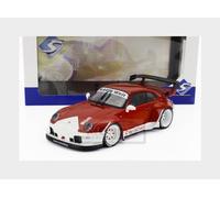 Porsche 911 Rwb Ruvido Mondo Bodykit Porco Rosso 2020 Modellino 1:18 Solido