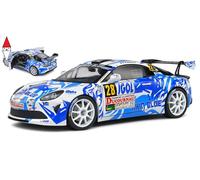 Solido Modellino auto Alpine A110 #28 Rally du Var 2021 Versione Night Delec./de Castelli 1:18