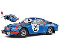 Alpine A110 1600s #23 Rallye Monte Carlo 1972 Nicolas / Vial 1:18 Model 1804208