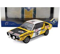 Solido Renault 17 PH.1#23 - 70 Fastback Coupé nel riquadro rally, numero iniziale, fanale aggiuntivo, Diecast modellino auto, giallo-nero, 1:18