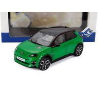 Solido Renault 5 E-Tech (2024) - Piccole Auto elettrica in Look retrò, Linee Urbane, Dettagli Moderni, Diecast modellino Auto, Vert Pop Verde, 1:18