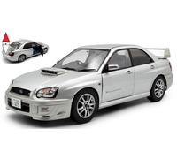 Solido Modello auto in scala 1:18 Subaru Impreza WRX STI 2003 Argento