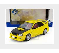Subaru Impreza WRX STI 2003 Giallo Modellino 1:18 Solido