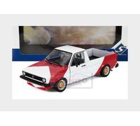 1:18 SOLIDO Volkswagen Caddy Mki Racing Tribute 1982 White Red SL1803512