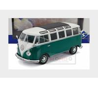 1:18 SOLIDO Volkswagen T1 Samba Minibus 1962 Green White SL1813403