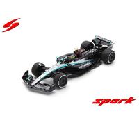 1:18 SPARK Mercedes Gp F1 W15 #44 Bahrain Gp 2024 Hamilton With Showcase 18S976
