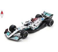 1/18 Spark-Model Mercedes Gp F1 W13E AMG Petronas N 63 4Th Belgium Gp 2022
