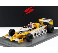 MODELLINO AUTO F1 STATICO SPARK RENAULT RS11 JABOUILLE 1979 FRENCH GP SCALA 1/18