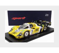 Spark Modellino Auto 1:18 Porsche 956L Turbo #7 Vincitore Le Mans 1984 Ludwig con vetrina 18LM84