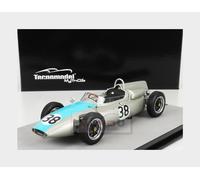 1:18 TECNOMODEL Cooper F1 T53 #38 German Gp 1961 B.Collomb Silver TM18-275C