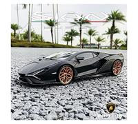 1:18 Ultima Giallo Lamborghini 37 Lega Retrò Modello Di Auto Classico Modello Di Auto Decorazione(3)