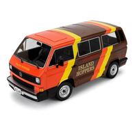 1/18 VOLKSWAGEN T3 MINIBUS MULTIVAN ISLAND HOPPERS 1987 KK SCALE KKDC180993
