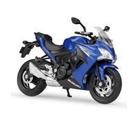 1:18 Welly 2017 SUZUKI GSX-S1000F Modello di moto Diecast Metal Bike Miniature