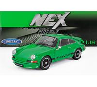 1973 Porsche 911 Carrera Rs Verde 1:18 Scala Welly 18044gn