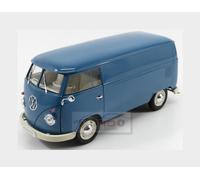 1:18 WELLY Volkswagen T1 Van 1963 Blue WE18053B