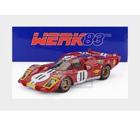 1:18 WERK83 Ferrari 512S N.A.R.T.H. #11 Le Mans 1970 Bucknum Posey W18053002