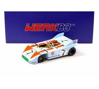 1:18 WERK83 Porsche 908/03 GULF #7 TARGA FLORIO 1971 SIFFERT/ REDMAN Blu