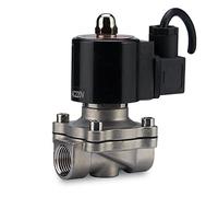 1/2; 1; 2; DN15-65 Elettrovalvola acqua-aria normalmente chiusa in acciaio inossidabile subacquea AC220V DC12V 1 pz(Npt-220v,DN25)