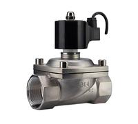 1/2 "1" 2 "elettrovalvola DN15-65 In Acciaio Inossidabile Subacquea Impermeabile Normalmente Chiusa Aria Acqua For Fontana Stagno(DN50,BSP,12v)