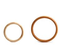 1-2-10PCS Varie Forme Borse In Legno Massello Maniglie di Ricambio FAI DA TE Tote Bag Portafoglio Borse In Tessuto Classico Accessori Della Cinghia(Color-16,1 piece)